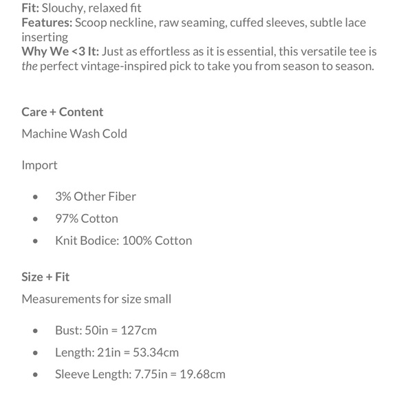 NWT Embroidered free people tunic - Picture 8 of 8